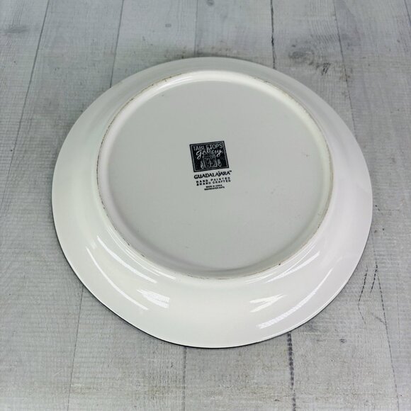 Tabletops Gallery GUADALAJARA Multicolor Diamonds Dots Dinner Plates Set OF 2 - Picture 5 of 16